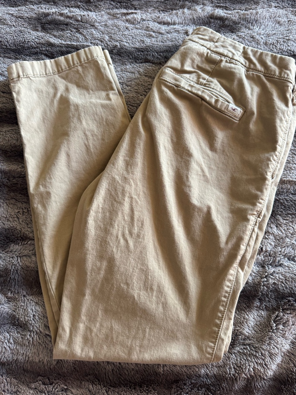 Hollister Men's Epic Flex Chino Pants Khaki Tan Size 30 x 30